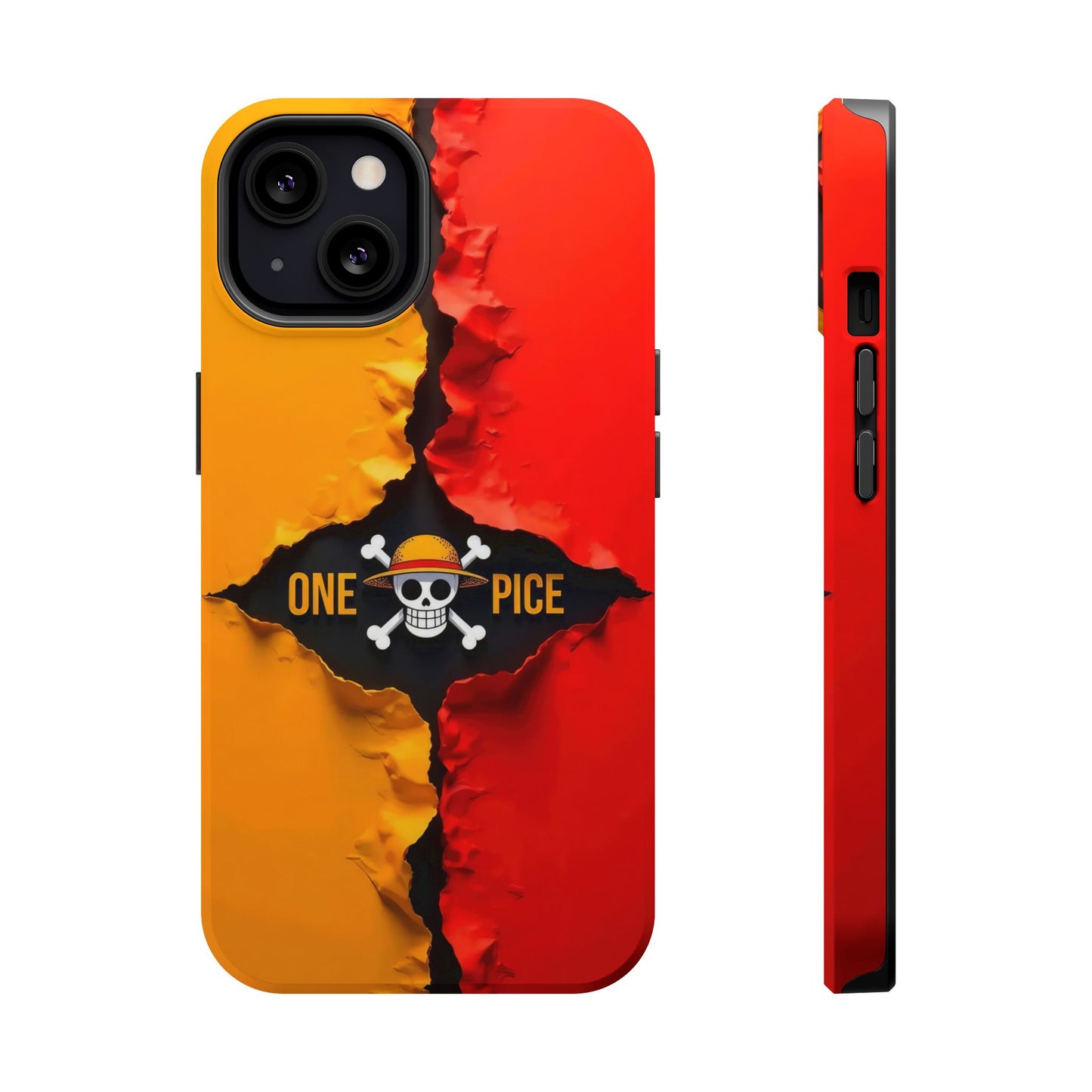 Bold One Piece Magnetic Tough Cases, Anime Phone Cover