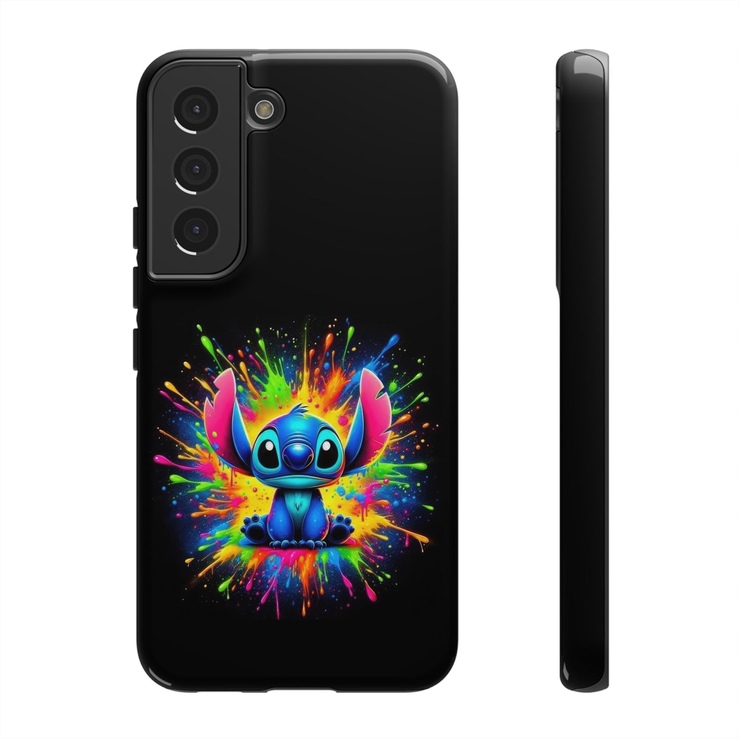 Colorful Samsung Cartoon Phone Cases, Stitch Phone Cover