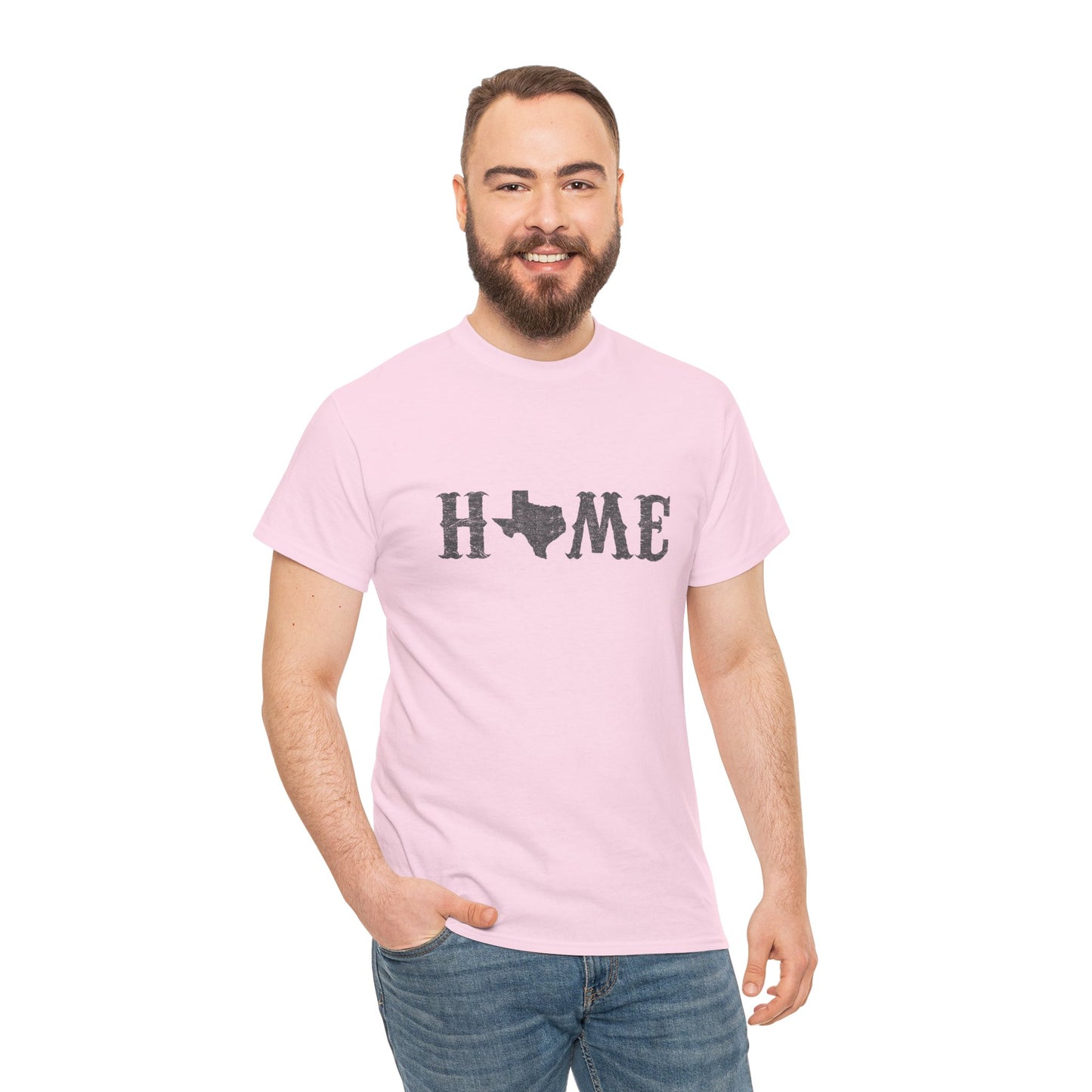 Home State Unisex Heavy Cotton Tee - Texas Pride Shirt