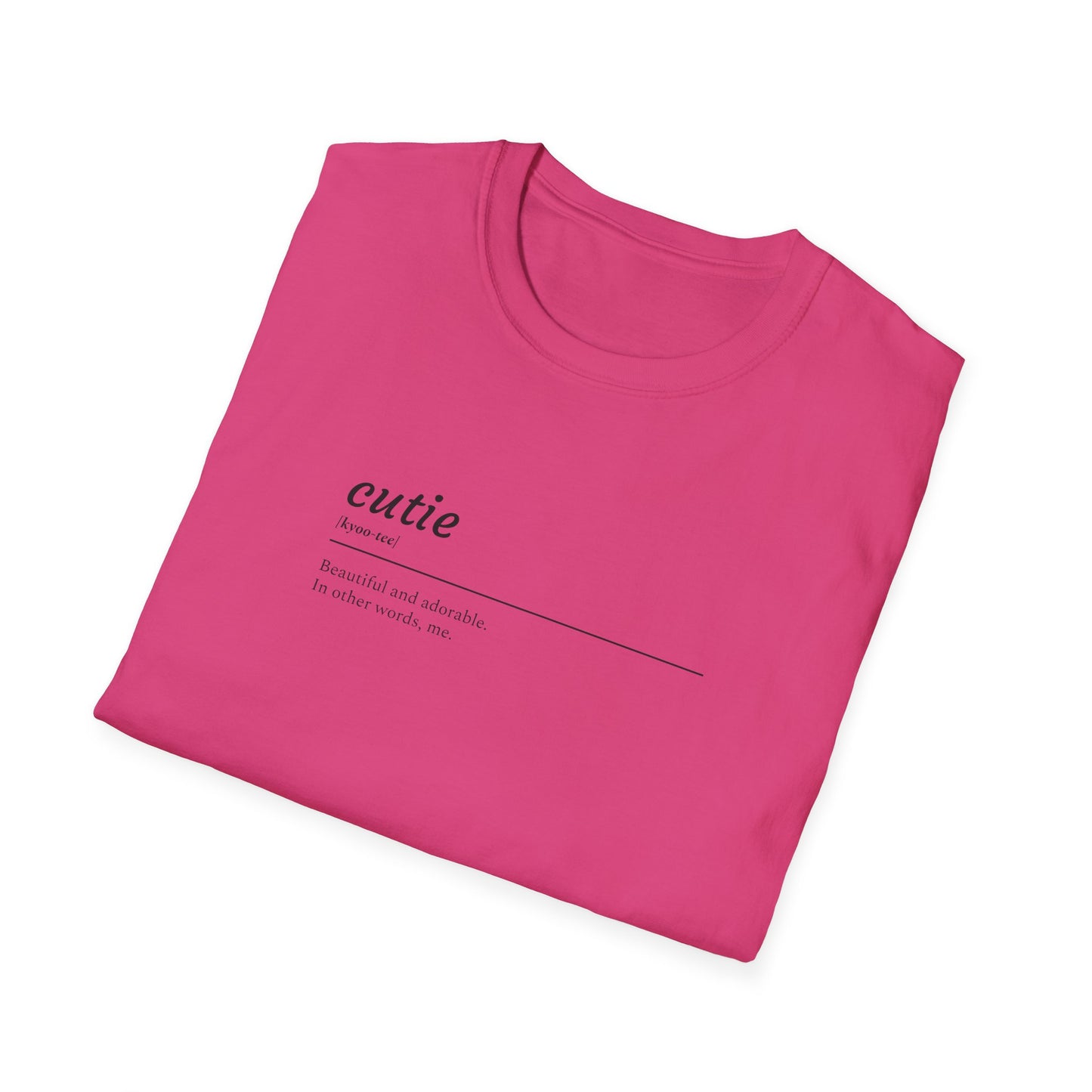 Cutie Unisex Softstyle T-Shirt