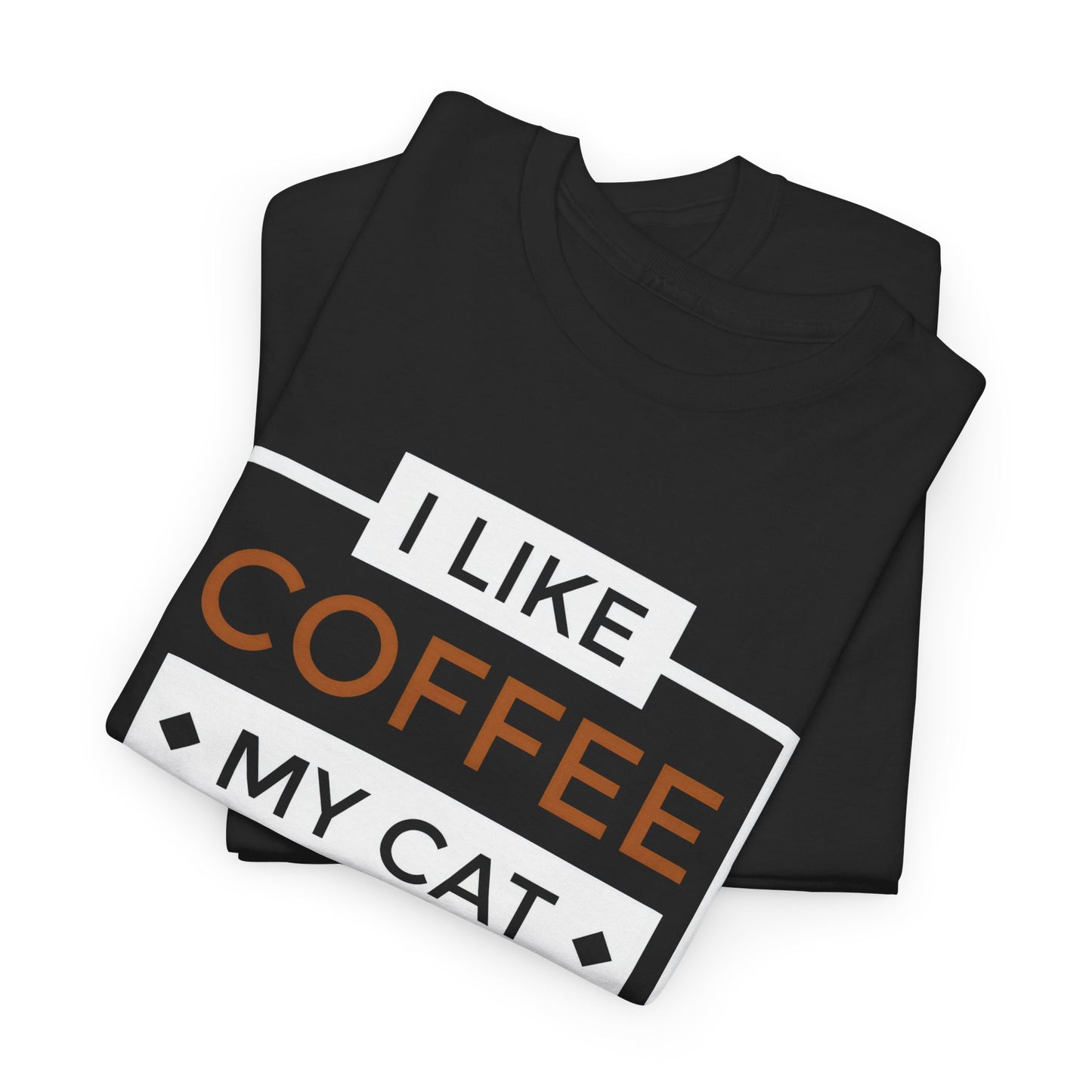 Jakers Coffee Cat Lover T-shirt, Funny Graphic Tee, Gift for Cat Owners, Cat Mom Shirt, Introvert Tee, Gift for Cat Lovers