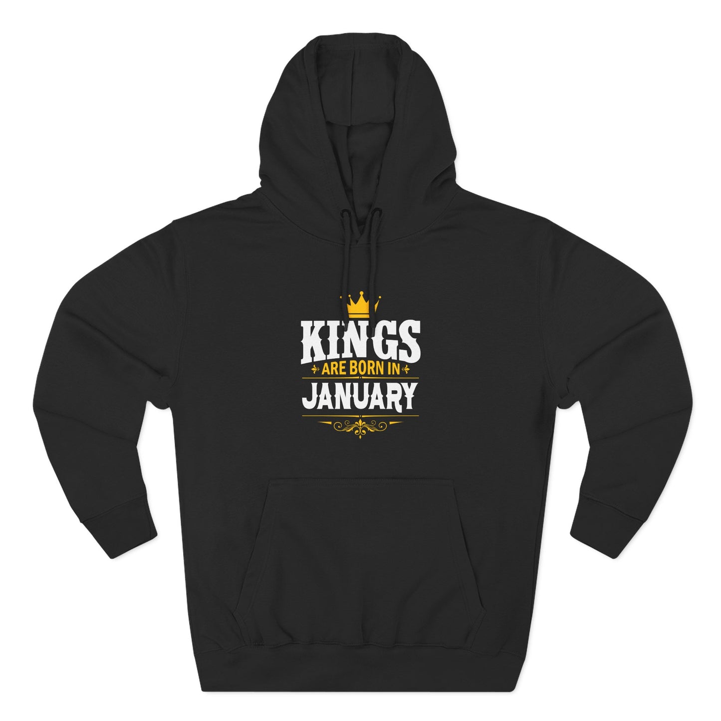 Custom Birthday Hoodie – "Kings Are Born In..."