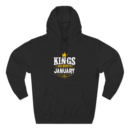 Custom Birthday Hoodie – "Kings Are Born In..."