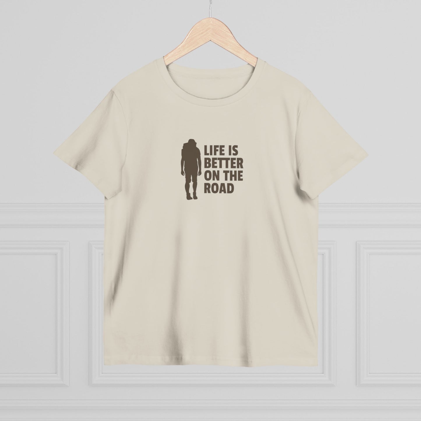 Life Is Better On The Road Women’s Maple Tee