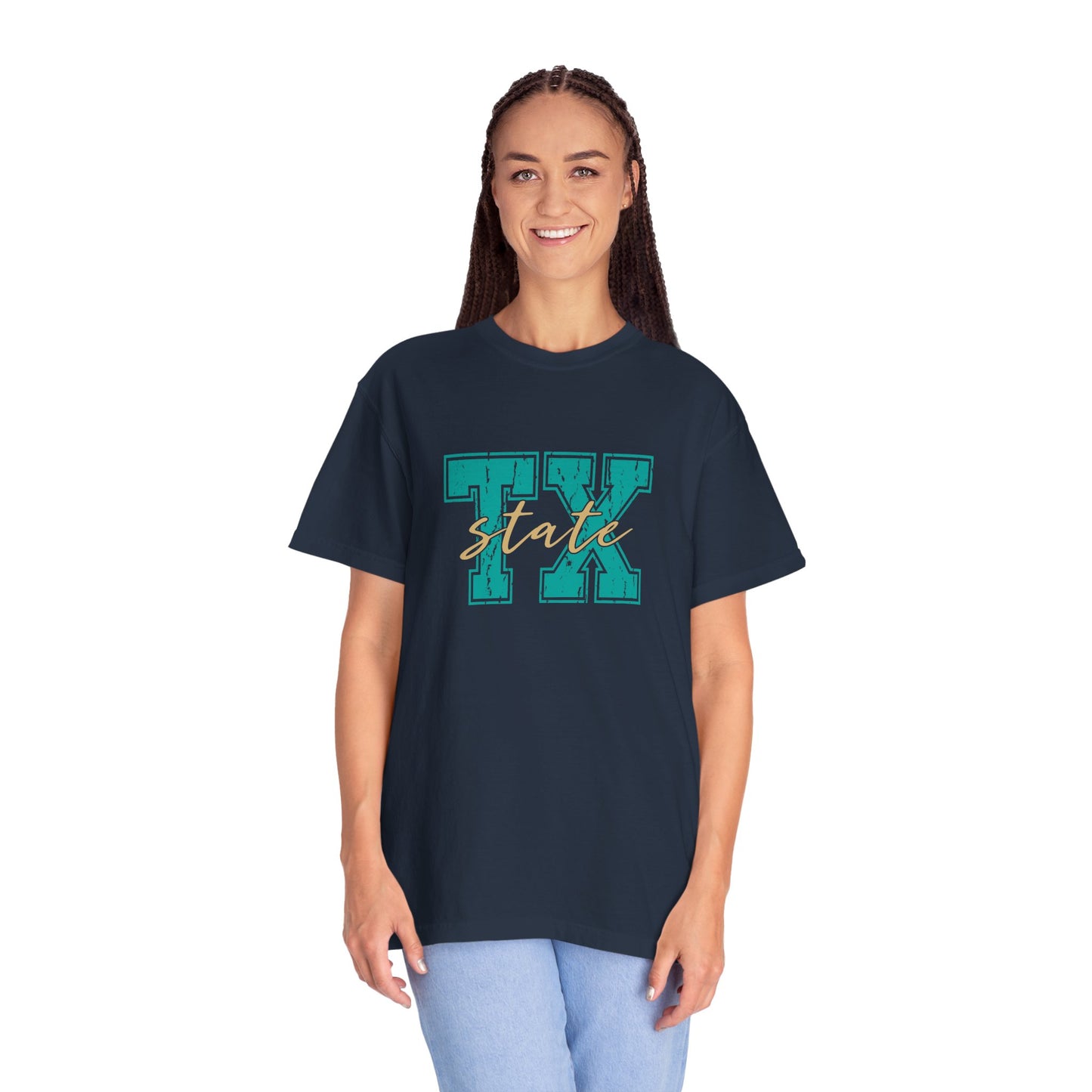 TX State Unisex Garment-Dyed T-shirt