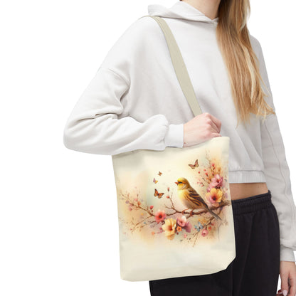 Blooming Melody Tote Bag