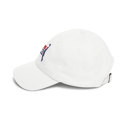 Work Hard Classic Dad Cap / embroidered