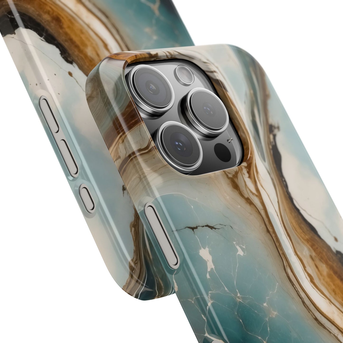 Marble Slim Phone Case, Stylish Protective Cover