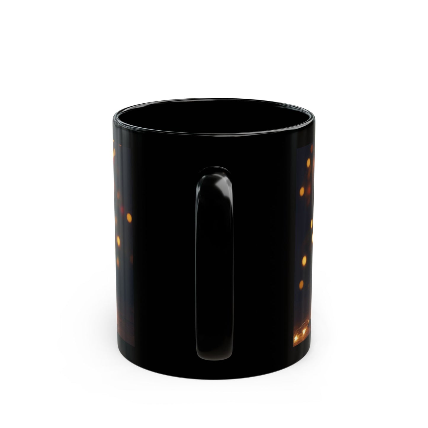 Merry Fin-tastic Black Mug - 11oz, 15oz