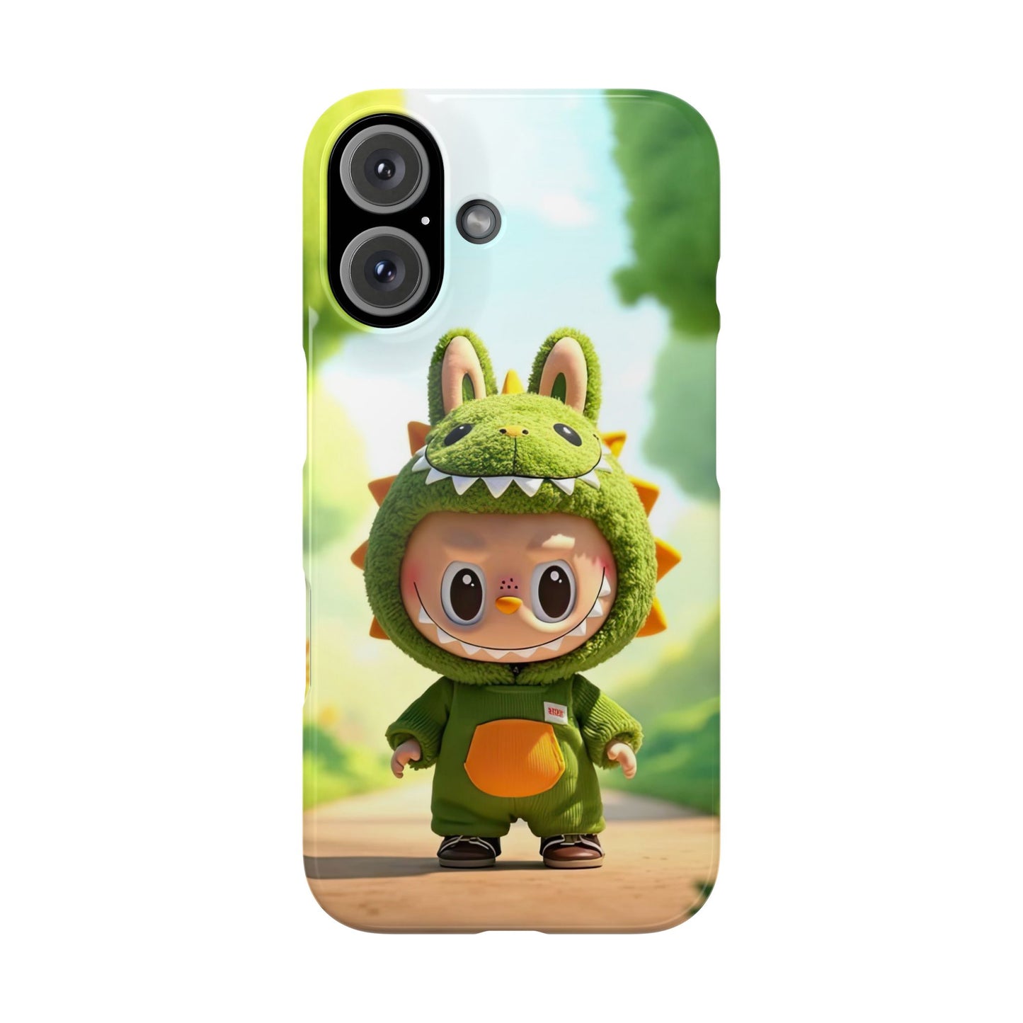 The Monsters Snap Case for iPhone Models – Playful Dinosaur Design