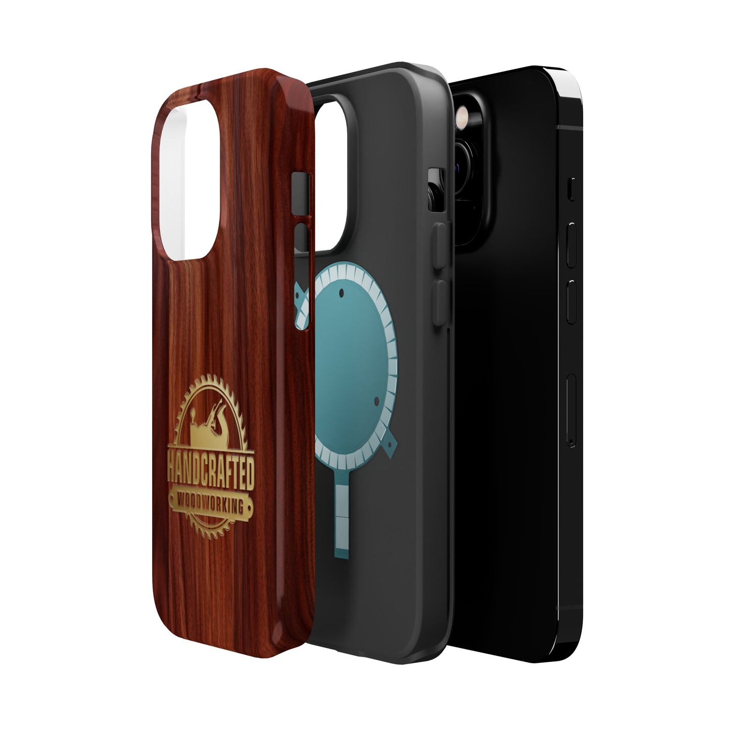 Woodworking Logo Magnetic iPhone Case