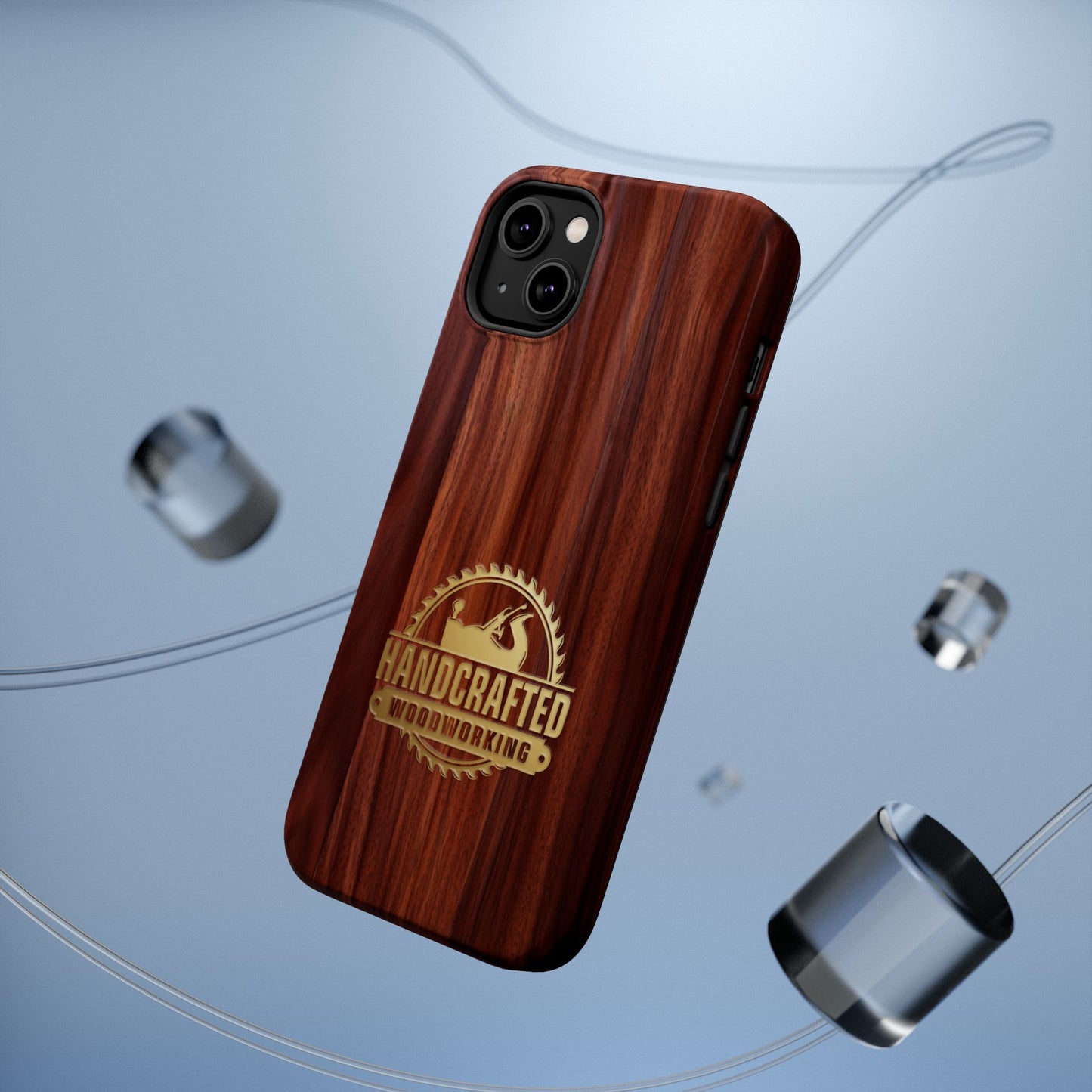 Woodworking Logo Magnetic iPhone Case