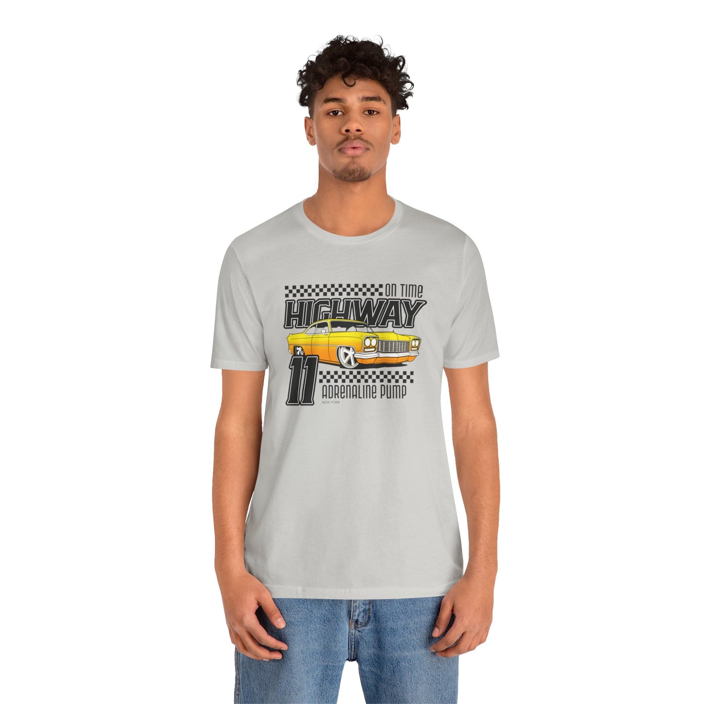 On Time Highway Adrenaline Pump Unisex Jersey Short Sleeve Tee