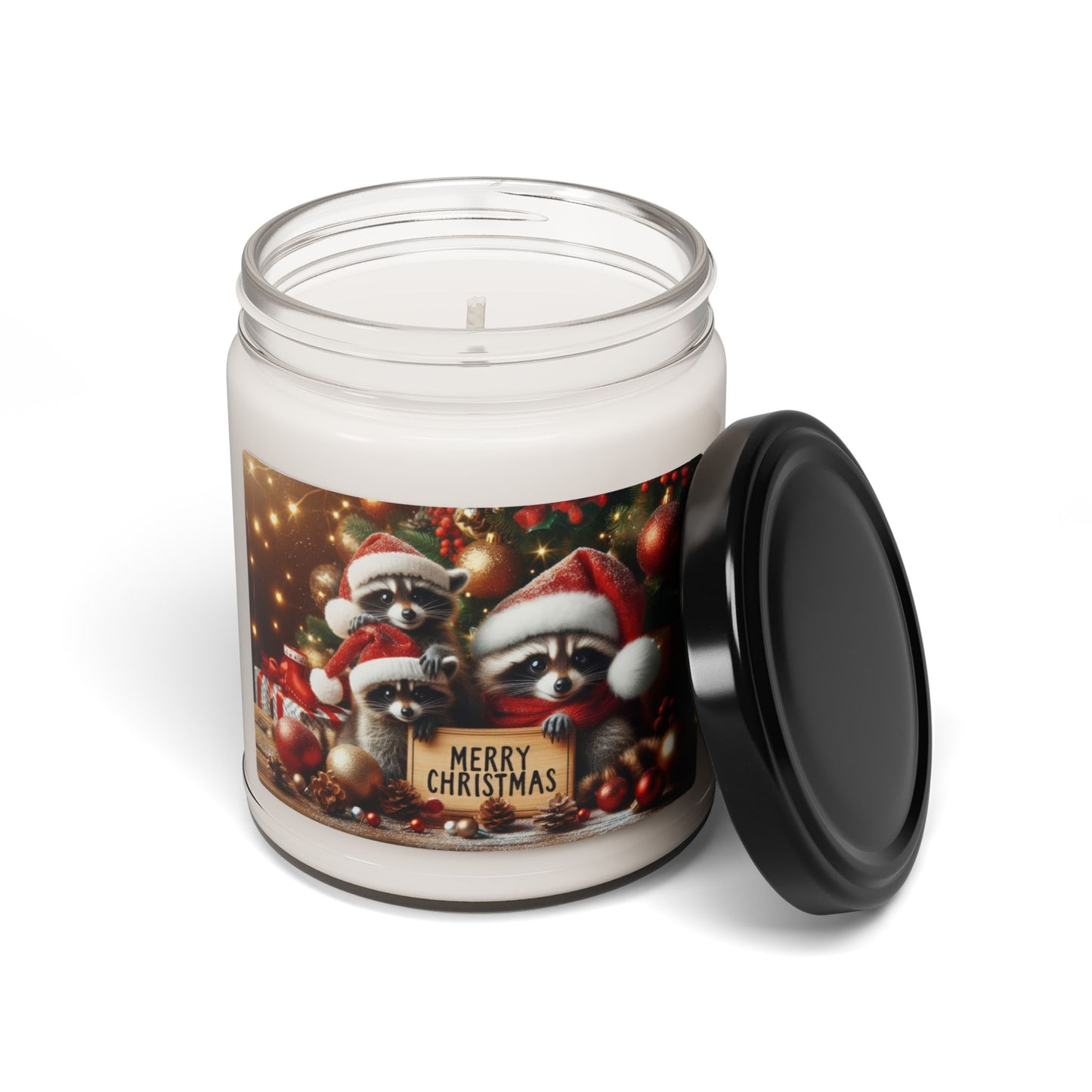 Festive Fur Family Scented Soy Candle, 9oz