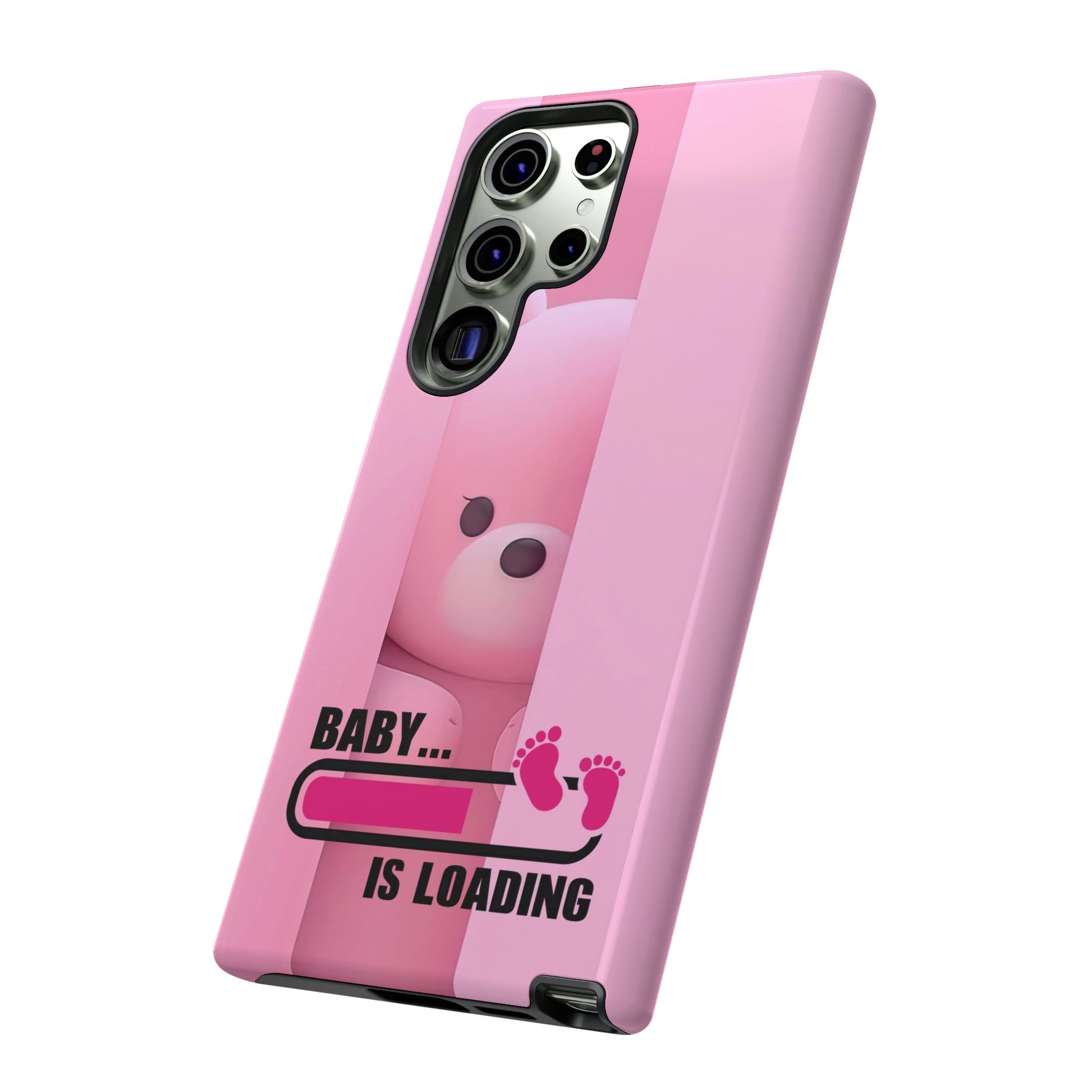 Cute Baby Loading Tough Case - Expecting Parents Accessory