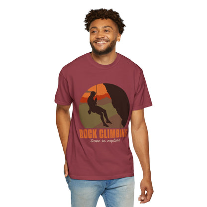 Rock Climbing Dare To Explore T-shirt