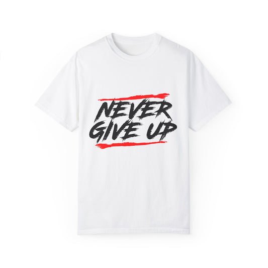 Motivational Unisex T-Shirt - 'Never Give Up'