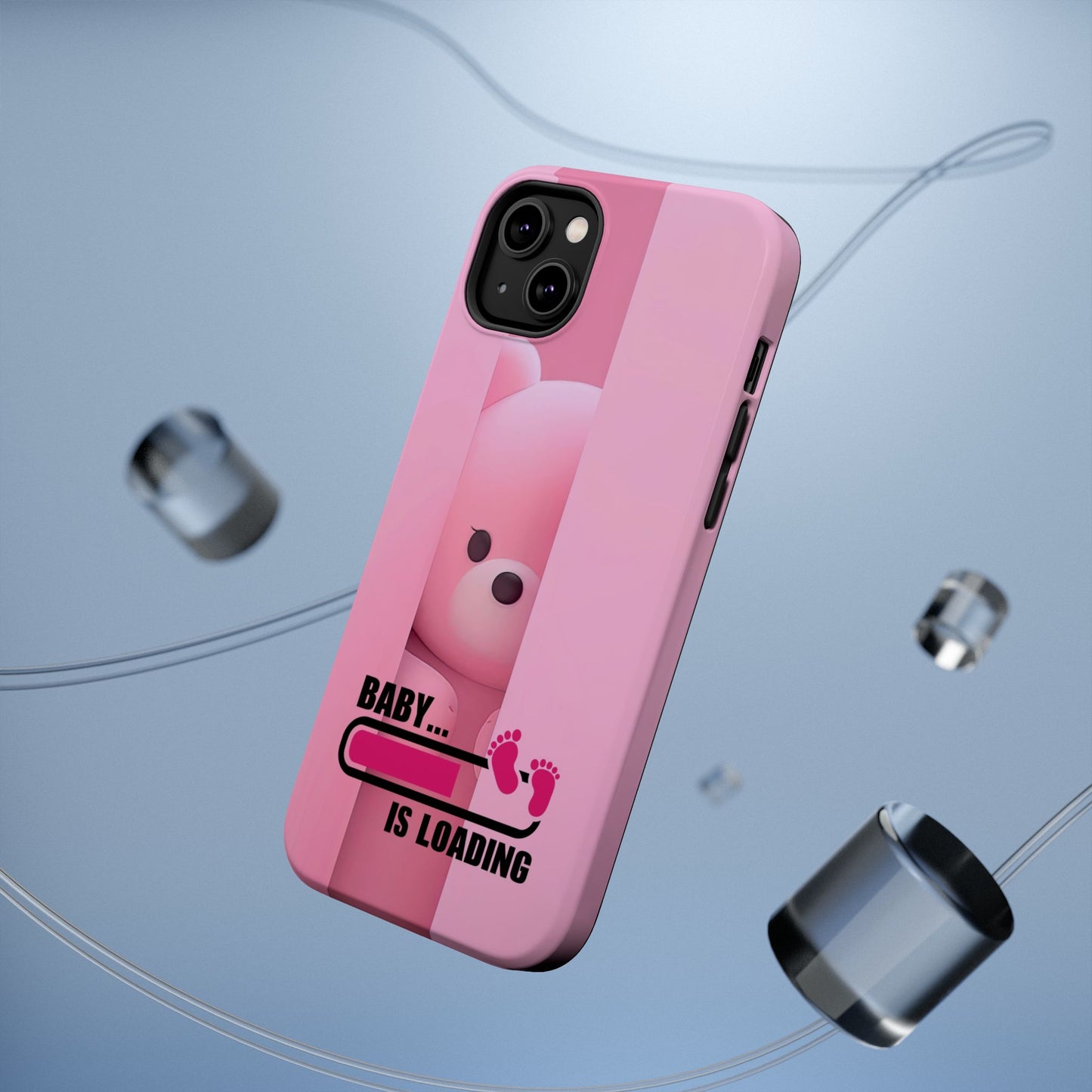 Cute Baby Loading Magnetic Phone Case, Expecting Parents Gift