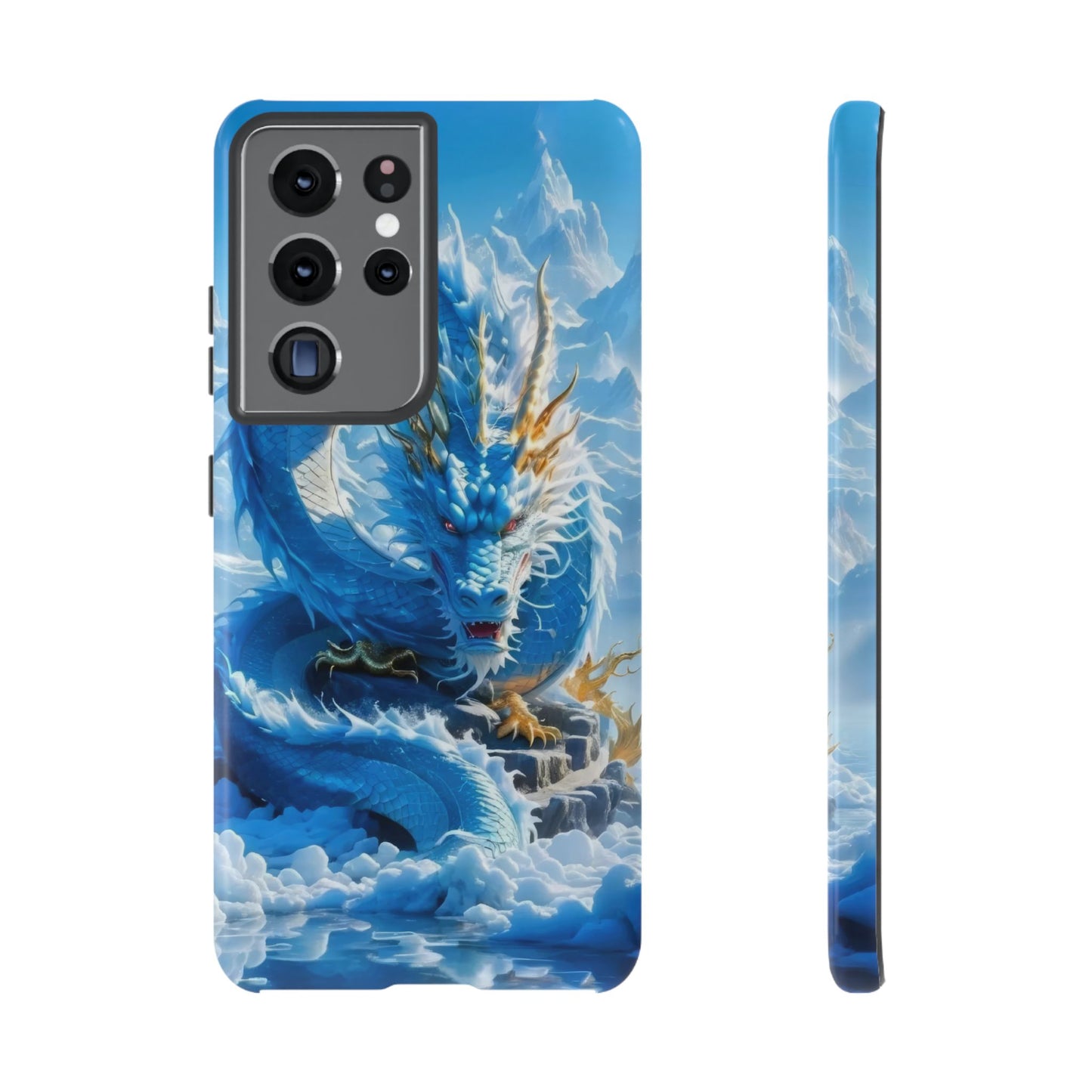 Ice Dragon Samsung Phone Case Fantasy Phone Cover