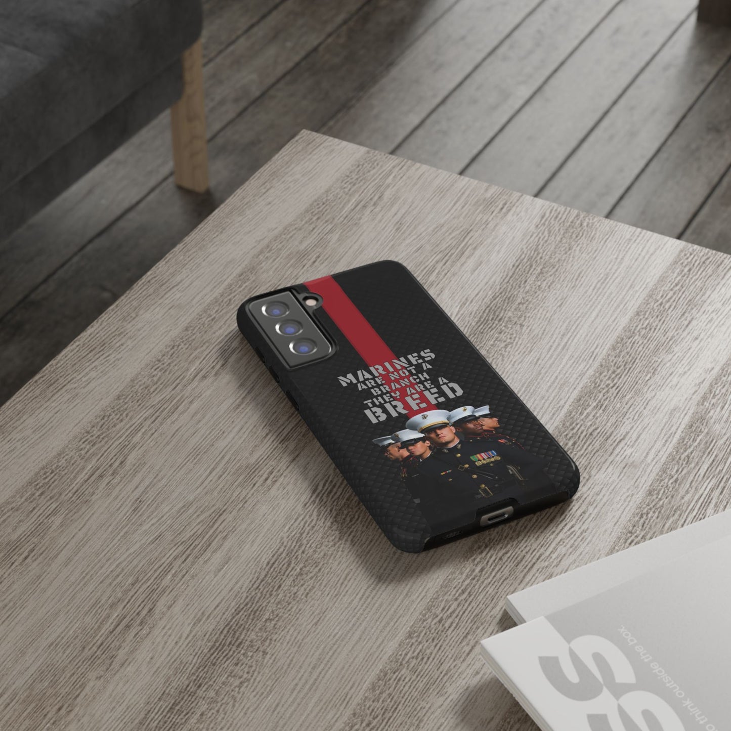 Marine Corps Samsung Tough Phone Case - Proud Military Supporter