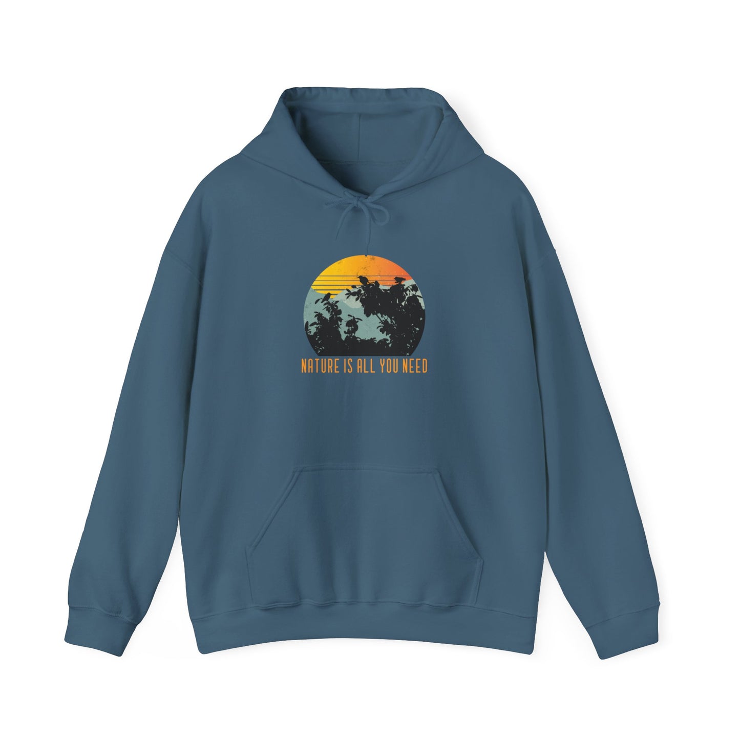 Nature Is All You Need Unisex Heavy Blend™ Hooded Sweatshirt