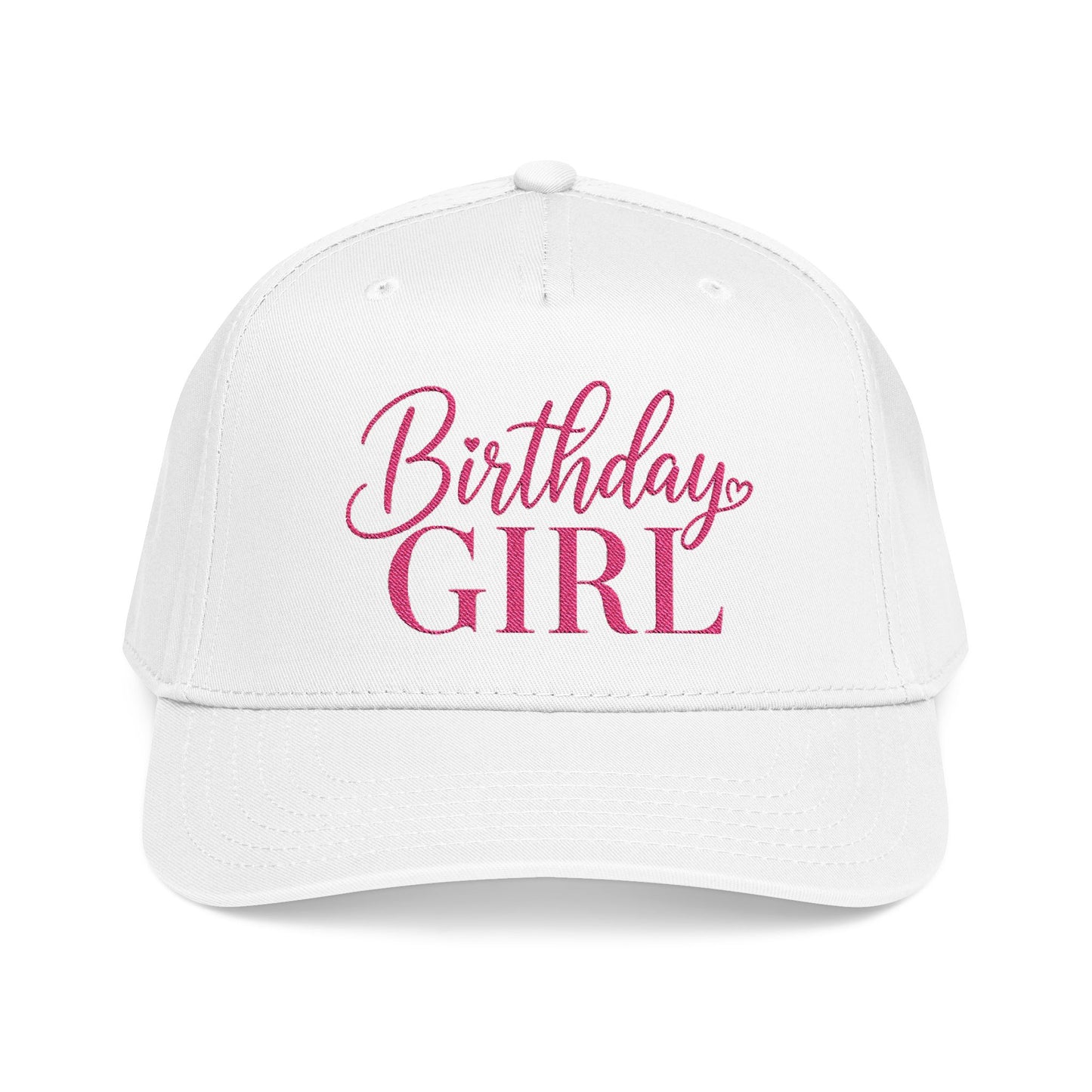 Personalized Birthday Girl Mid Profile Baseball Cap