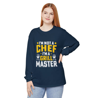 Grill Master Long Sleeve T-Shirt - Perfect Gift for BBQ Lovers