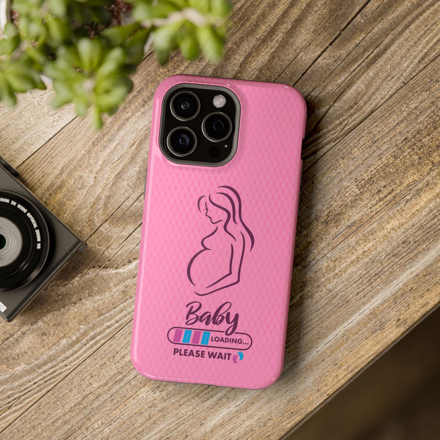 Baby Loading Magnetic Phone Case, Pregnancy Announcement Gift