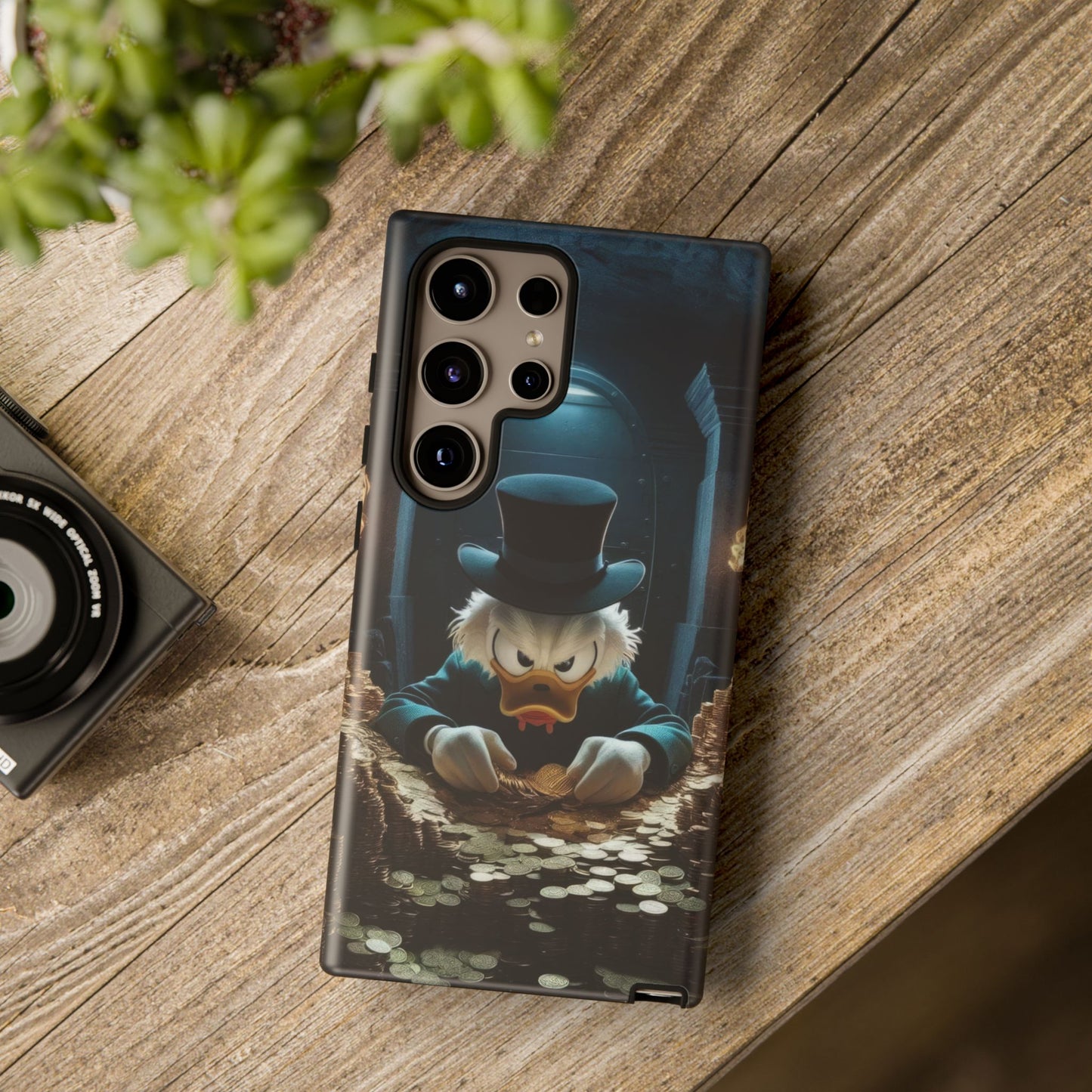 Scrooge McDuck Samsung Phone Case for Cartoon Lovers