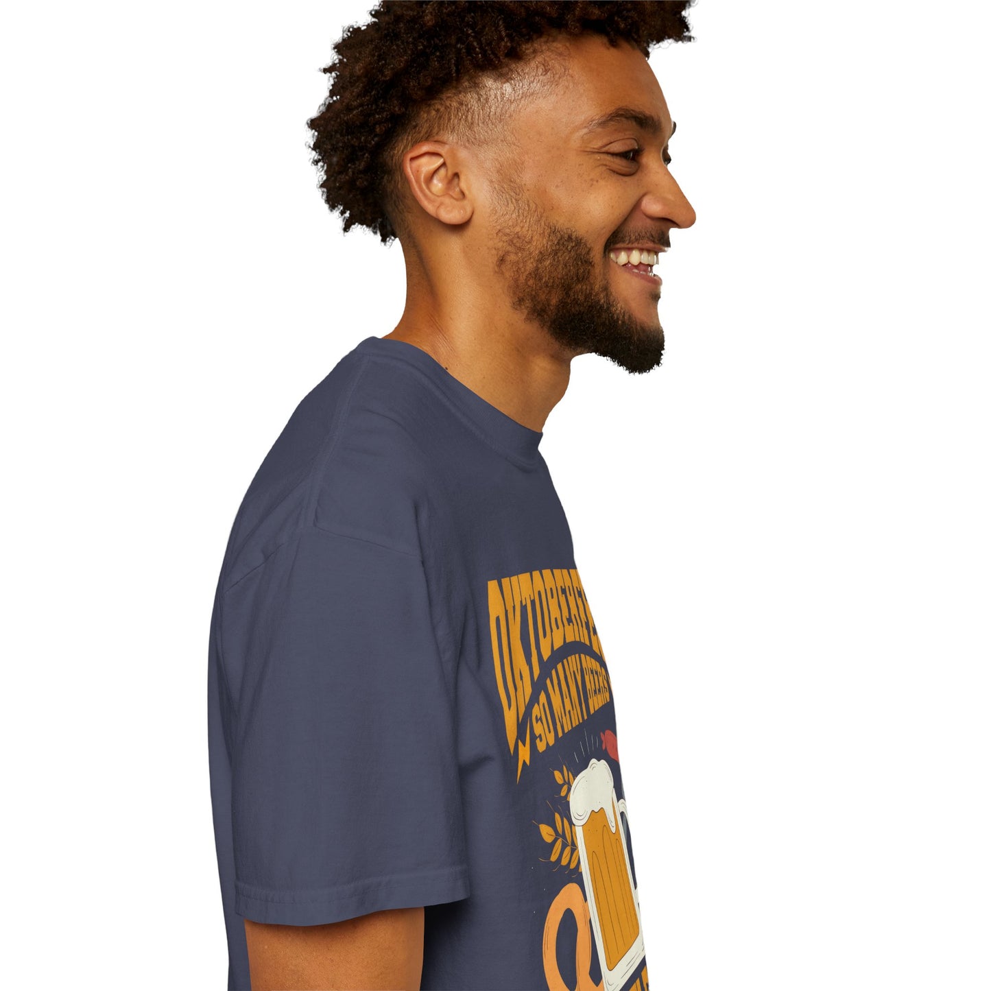 Oktoberfest Graphic Unisex T-Shirt - Celebrate with Beer & Pretzels