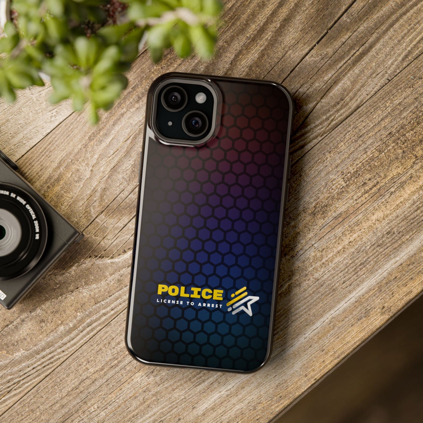 Police Magnetic iPhone Cases, License To Arrest