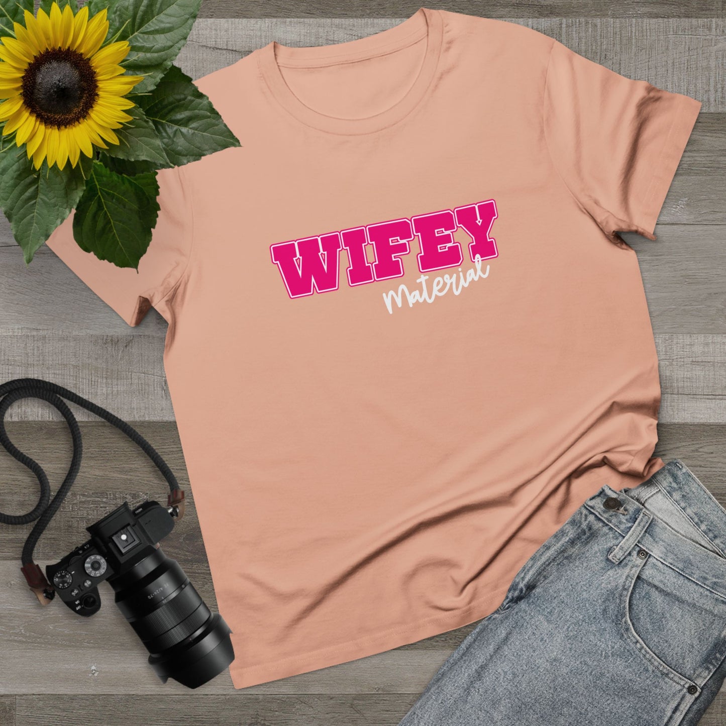 Wifey Material Women’s Maple Tee