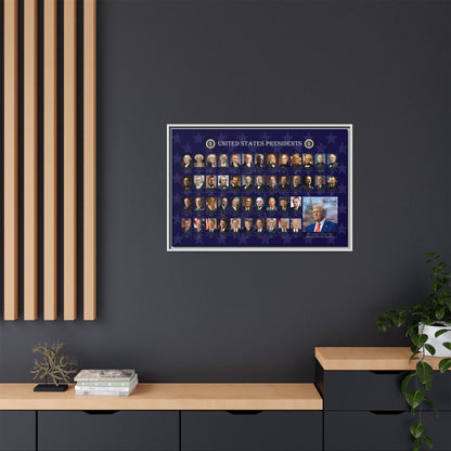 Presidential Portraits Canvas Art Print / Framed