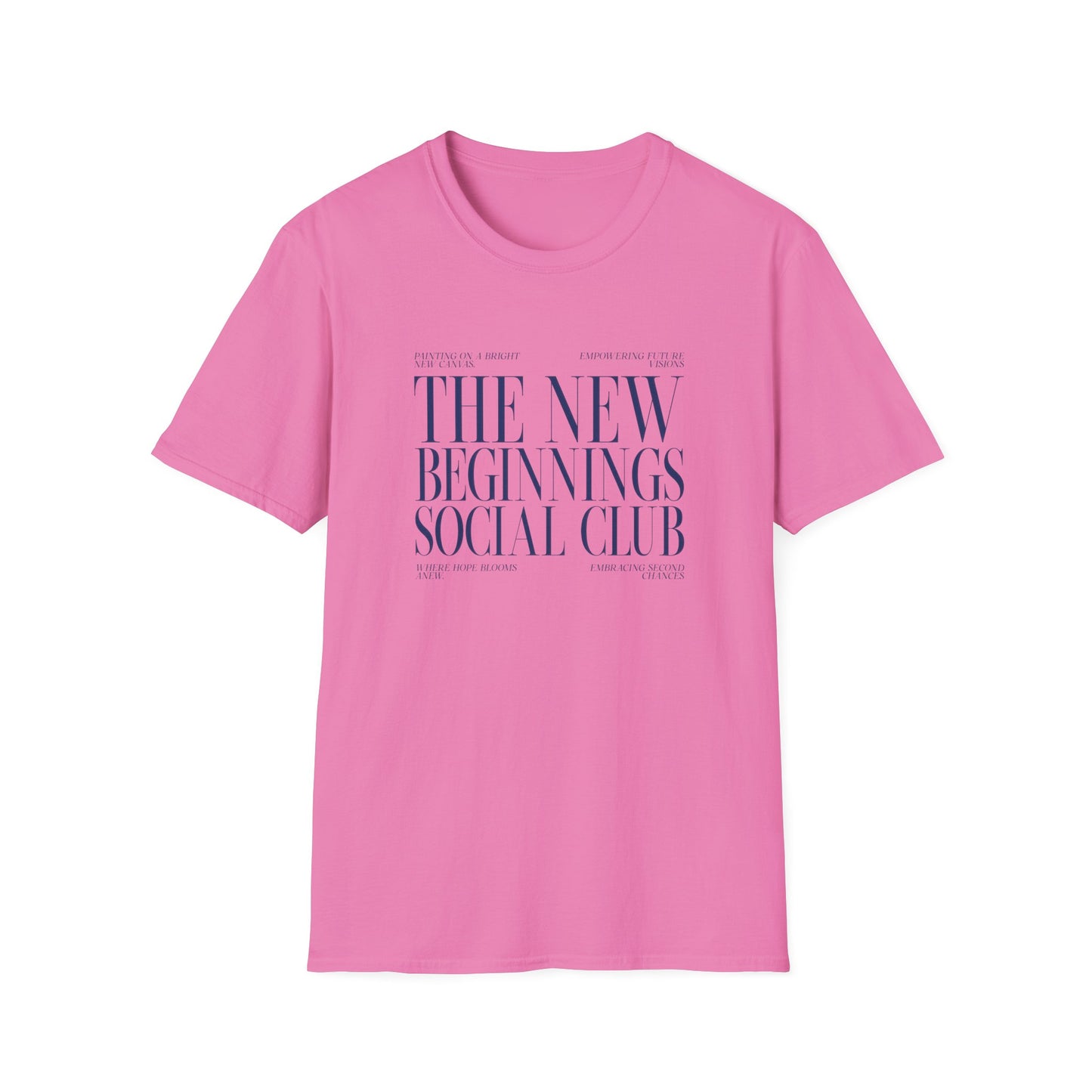 The New Beginnings Social Club Unisex Softstyle T-Shirt