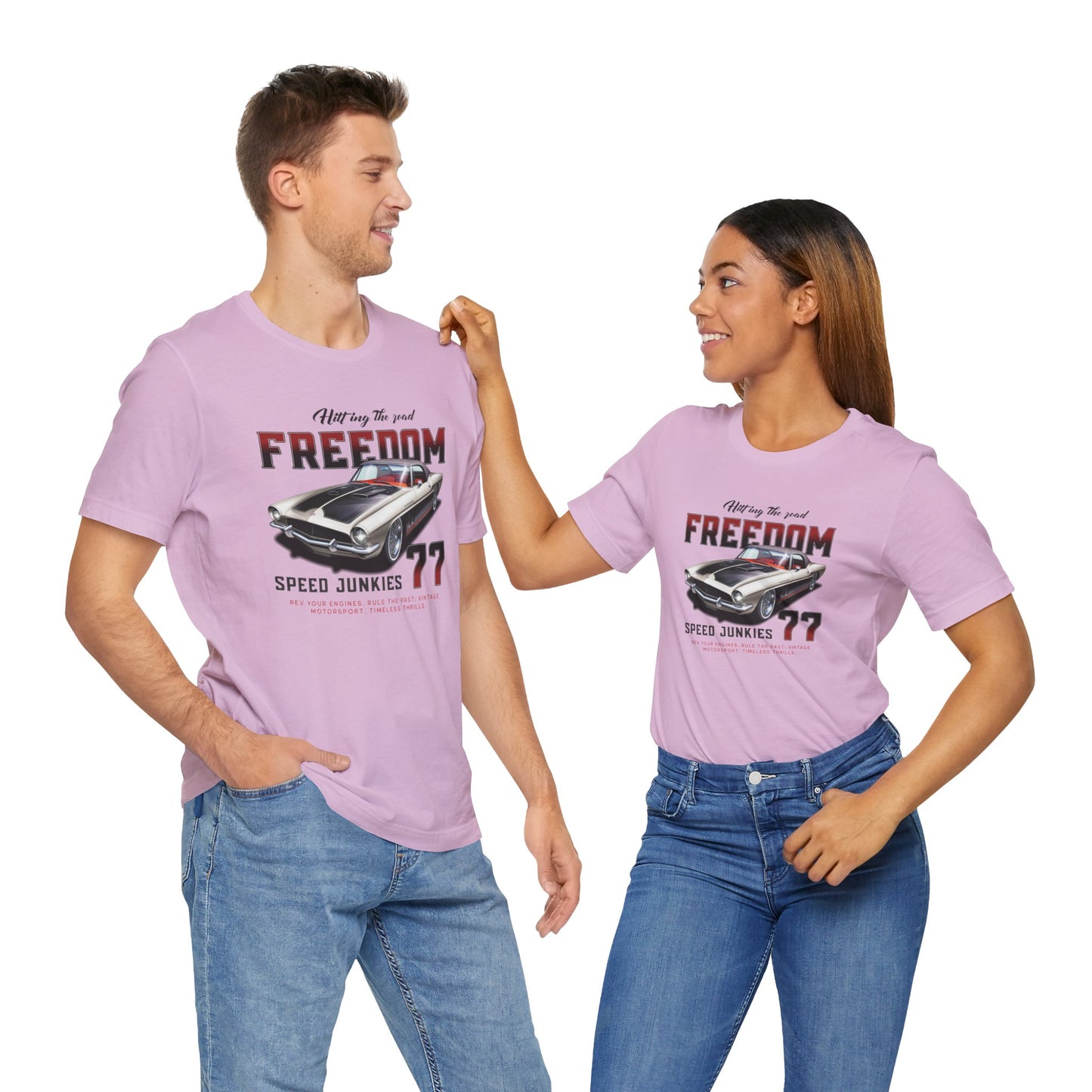 Hitting The Road Freedom Unisex Jersey Short Sleeve Tee