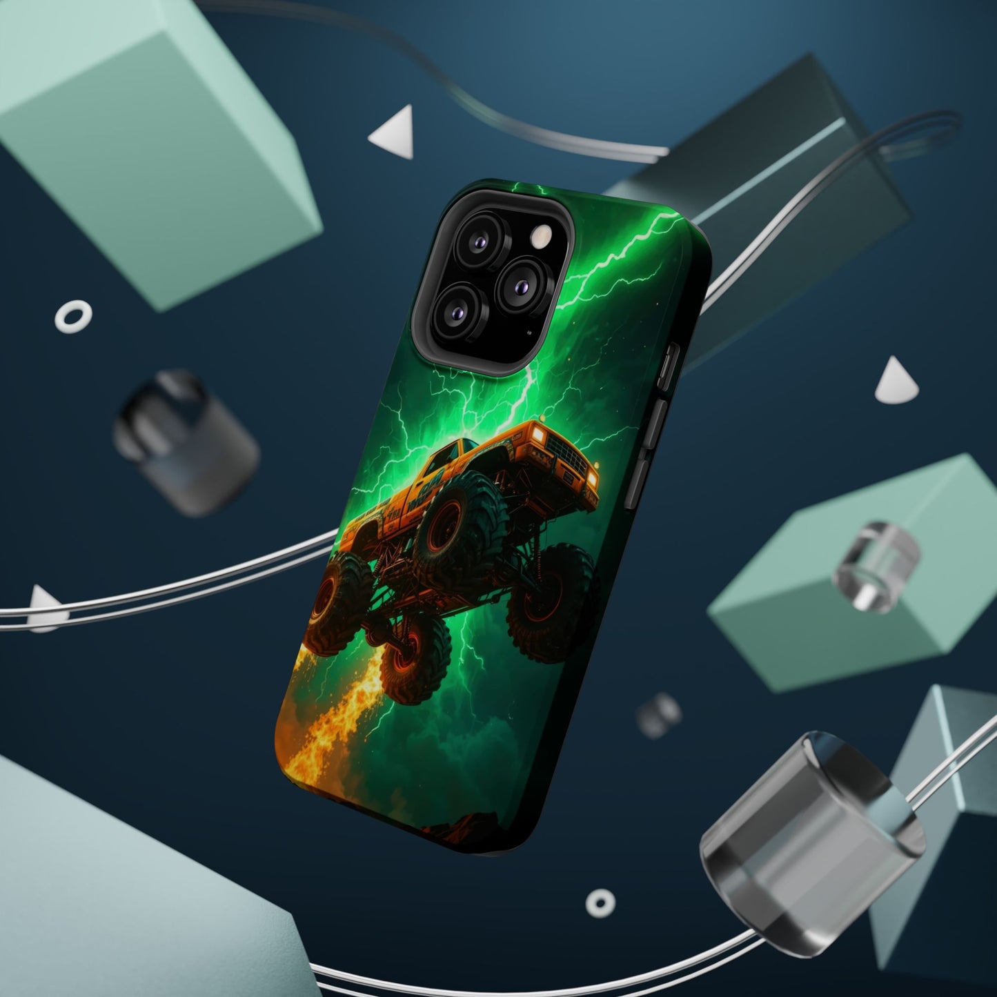 Off-Road Monster Truck Phone Case, for Racing Lovers