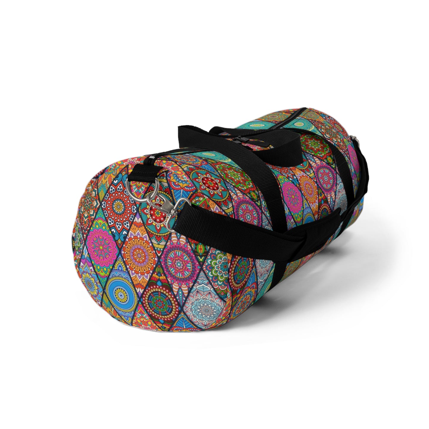 Mandala Argyle Duffel Bag