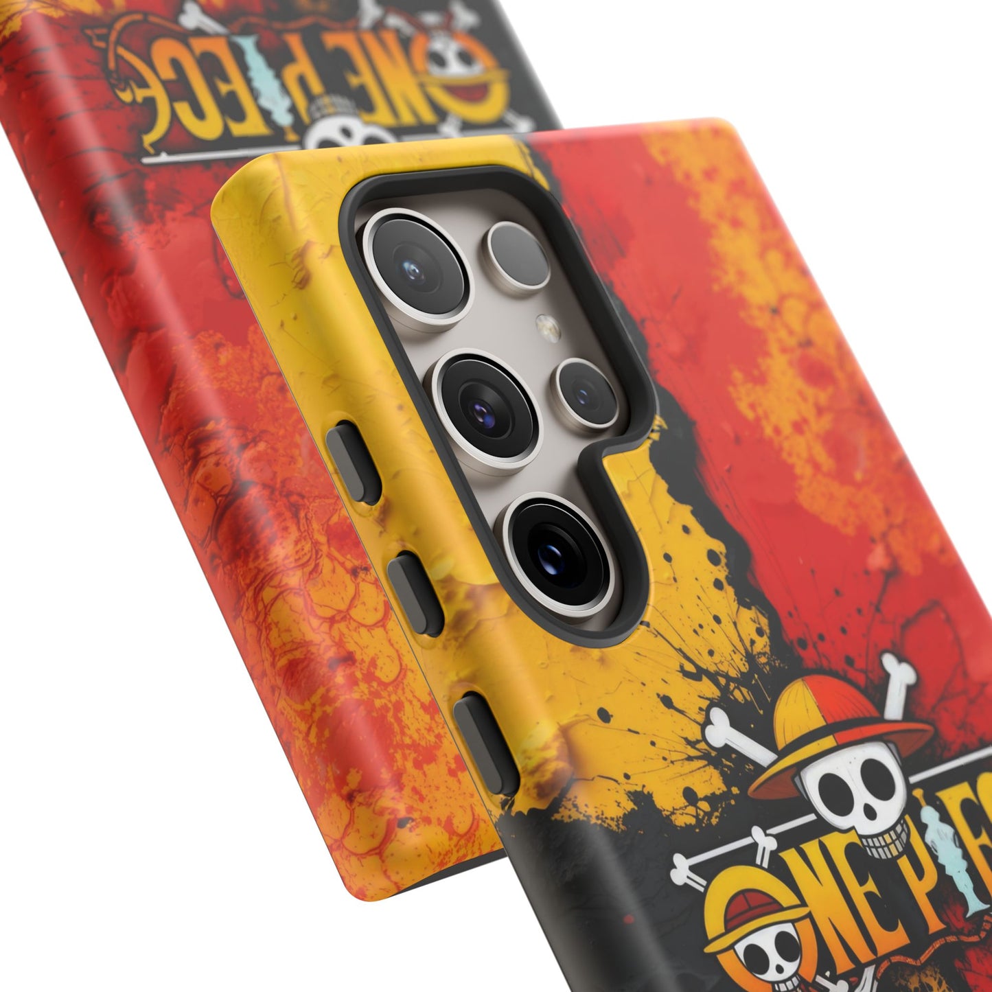 One Piece Samsung Tough Phone Case, Anime Vibrant Design