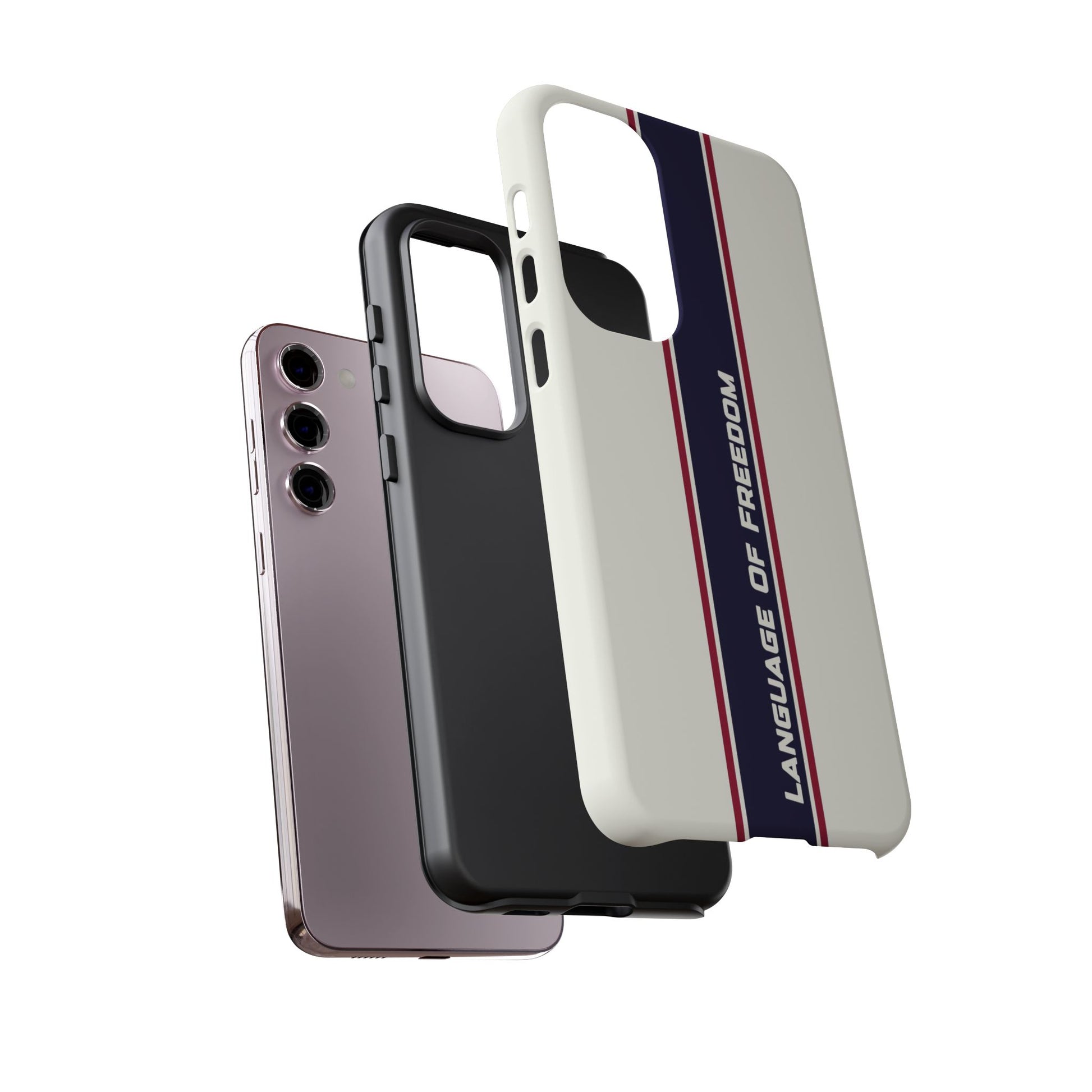 Language of Freedom Tough Case – Minimalist Design