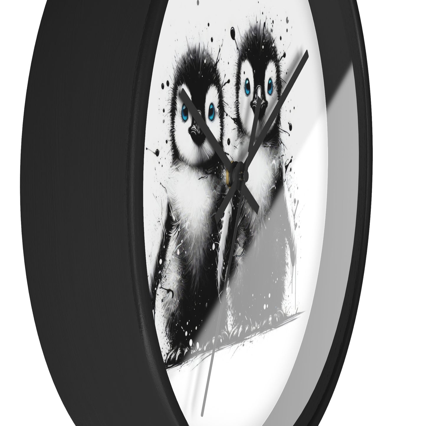 Abstract Art Wall Clock 10" – Modern Artistic Timepiece