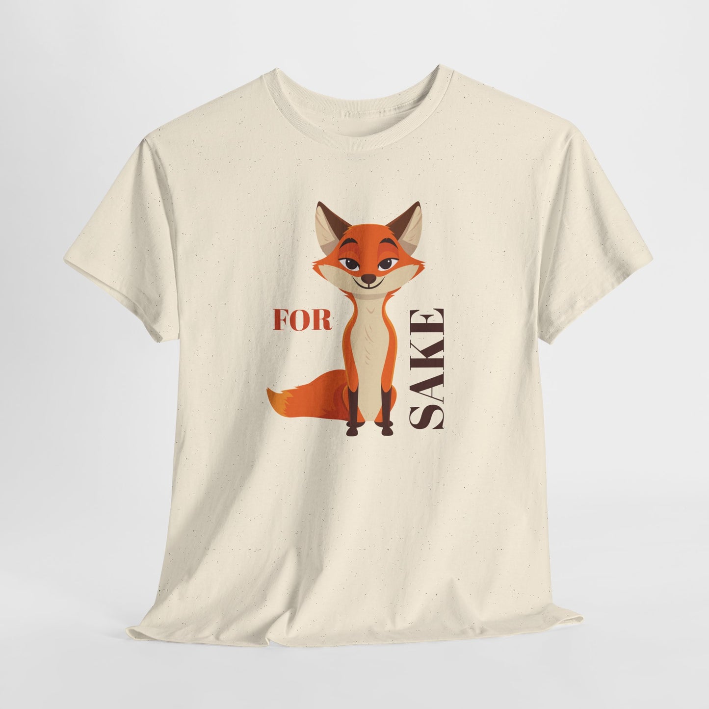 Funny For Fox Sake Unisex Tee, Humorous Graphic T-Shirt
