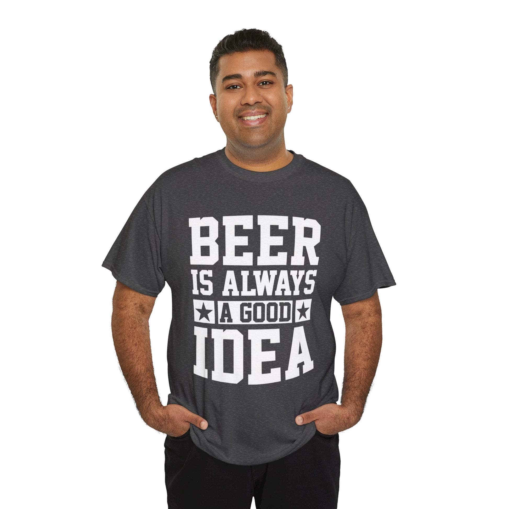 Beer is Always a Good Idea Unisex Heavy Cotton Tee