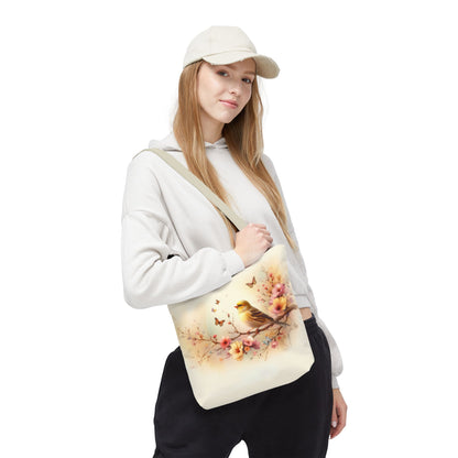 Blooming Melody Tote Bag