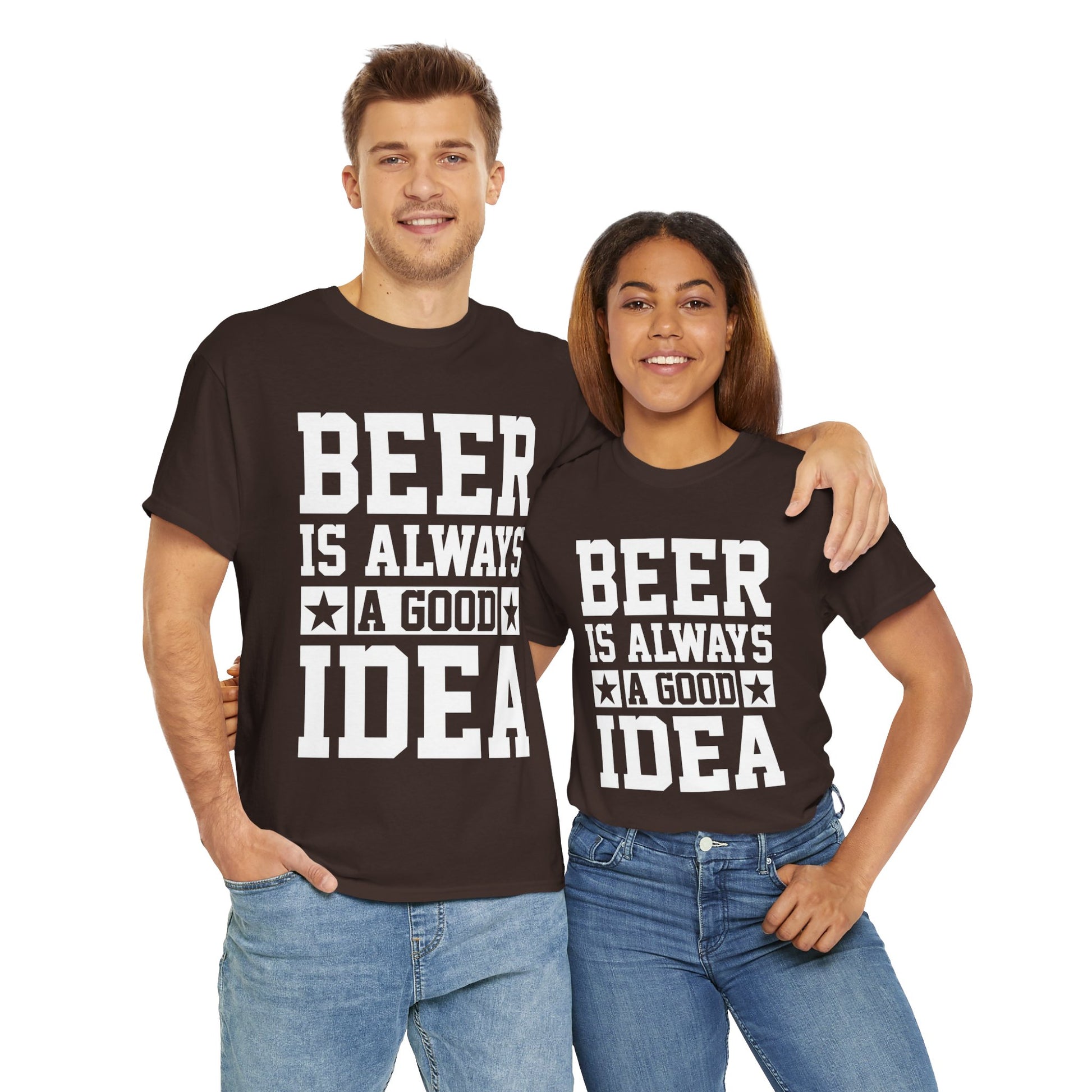 Beer is Always a Good Idea Unisex Heavy Cotton Tee