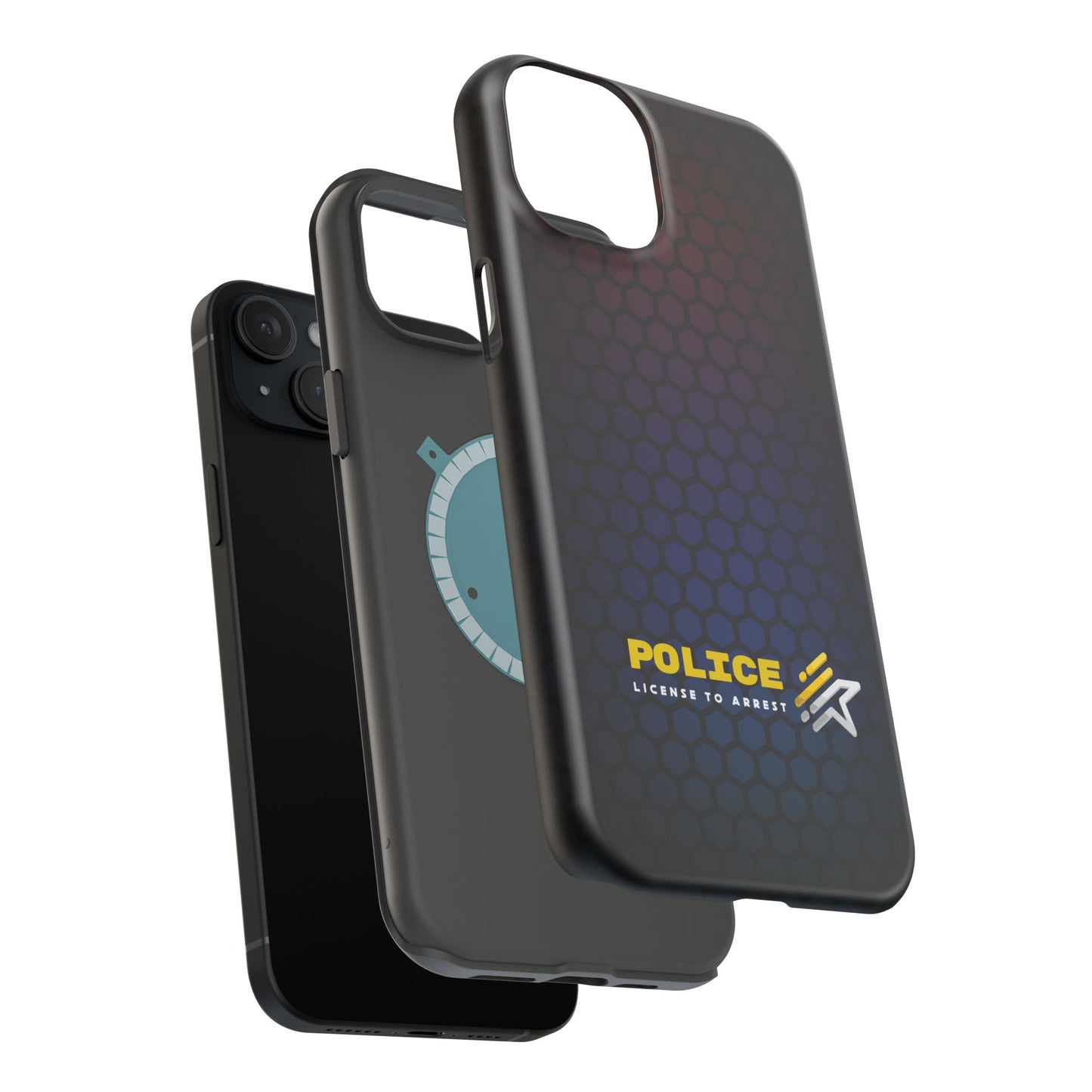Police Magnetic iPhone Cases, License To Arrest