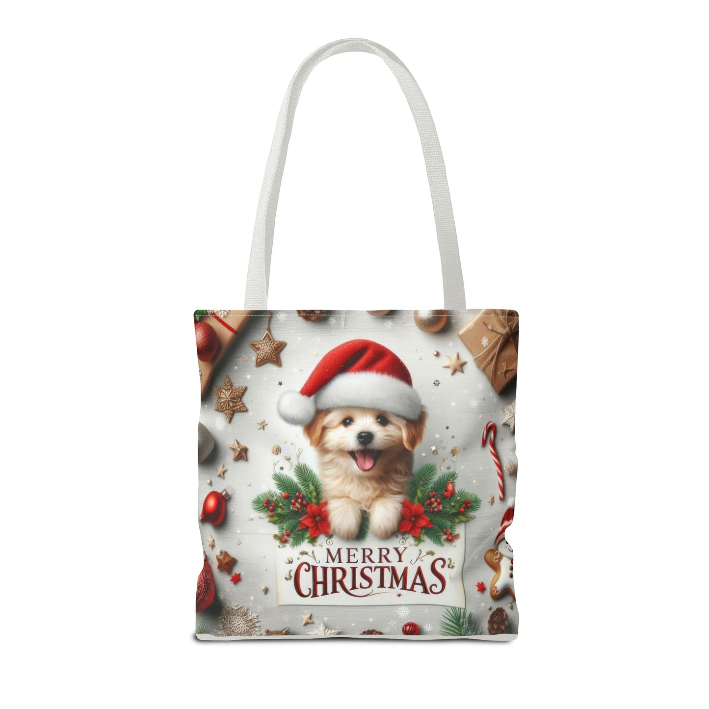 Jingle Paws Tote Bag (AOP)