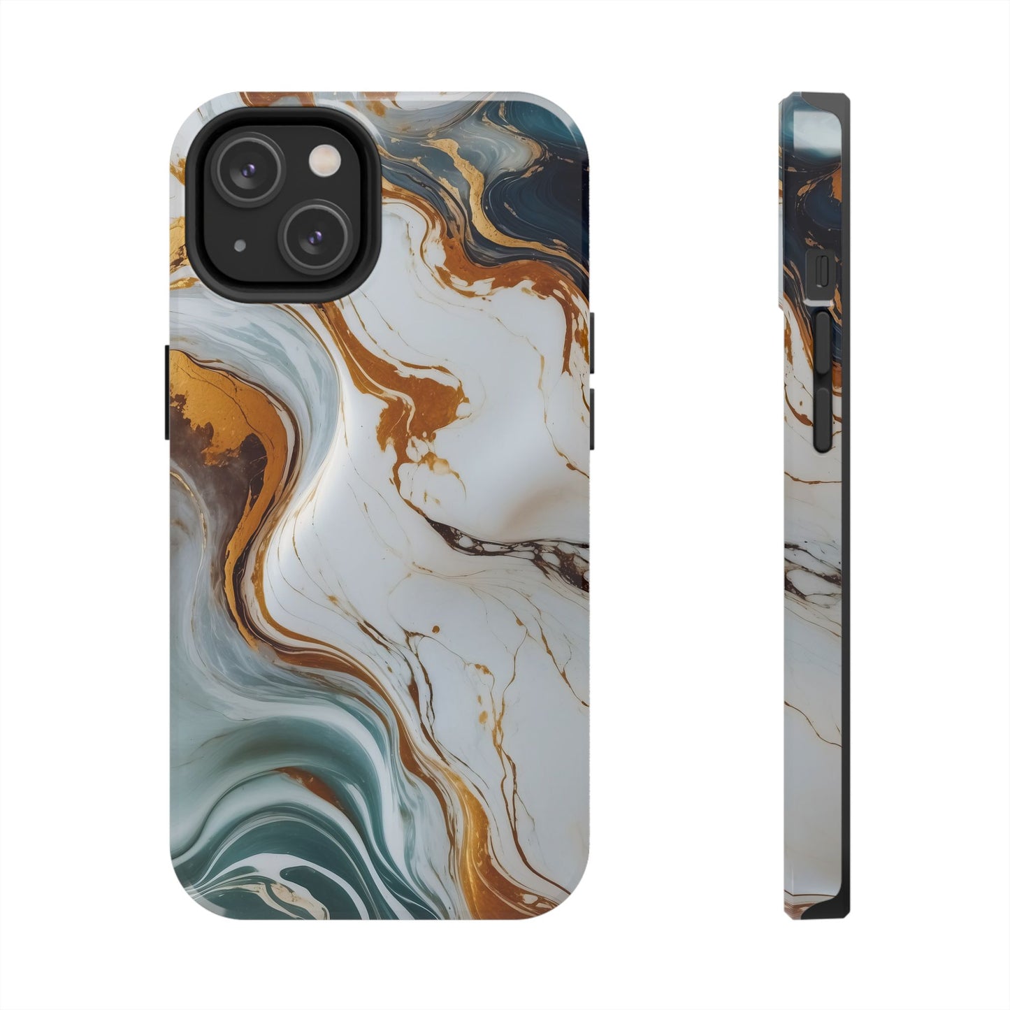 Marble Tough iPhone Case, Stylish Protective Case