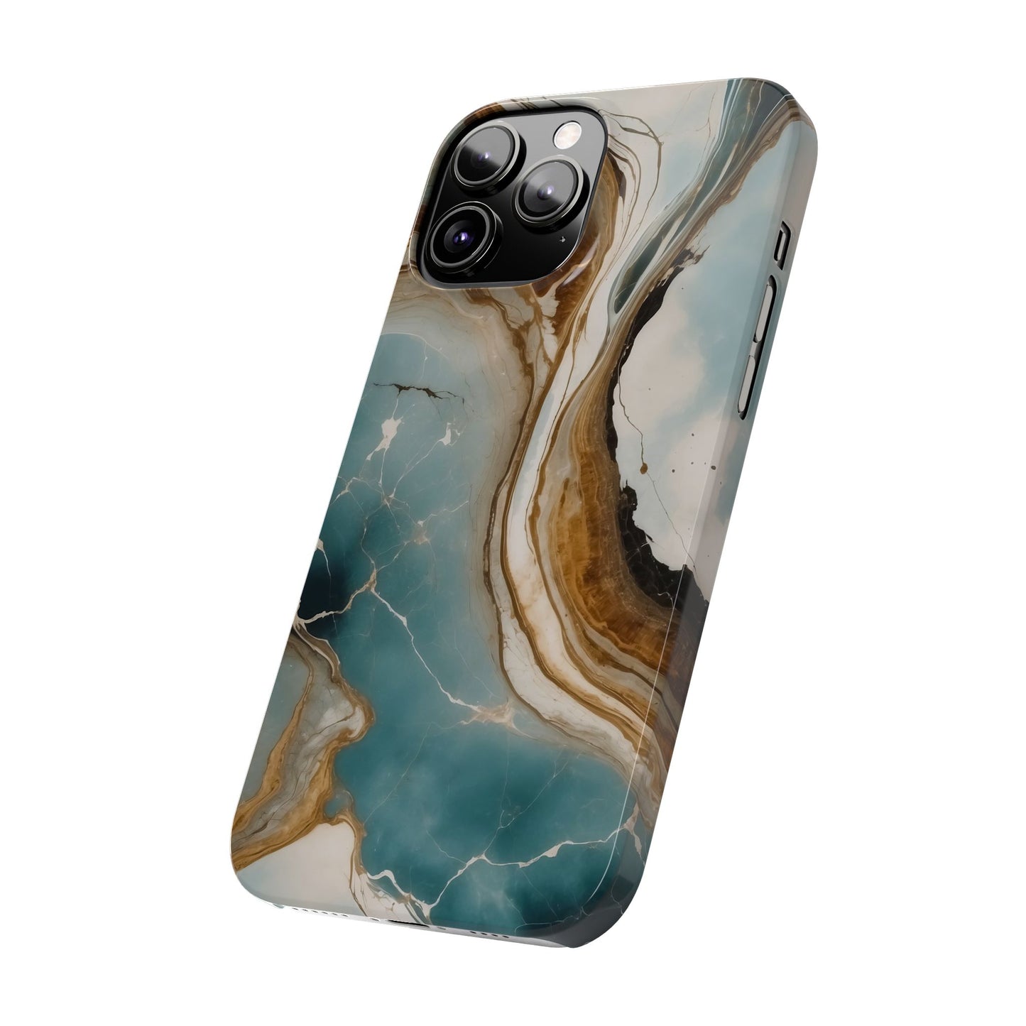 Marble Slim Phone Case, Stylish Protective Cover