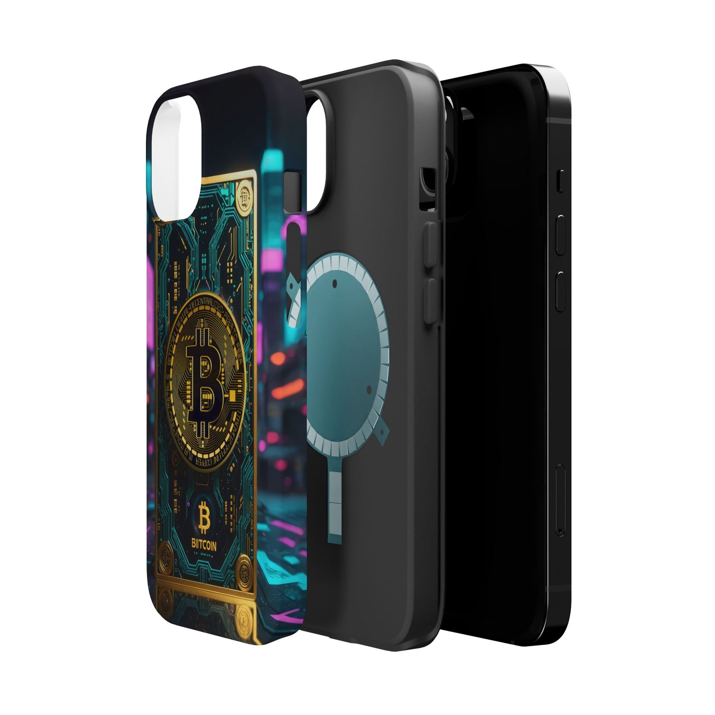 Bitcoin Magnetic Phone Case, Unique Phone Cover