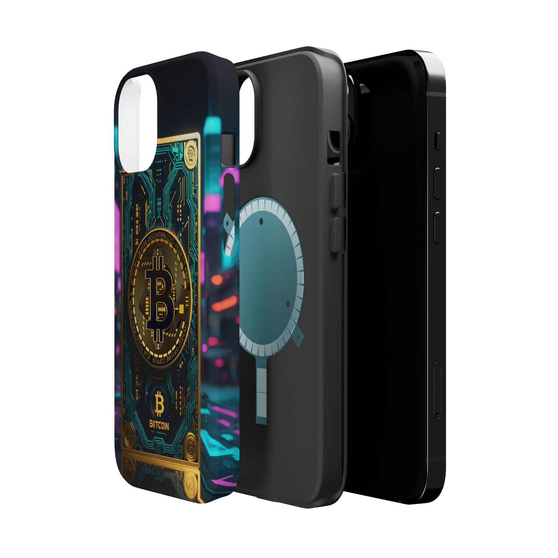 Bitcoin Magnetic Phone Case, Unique Phone Cover
